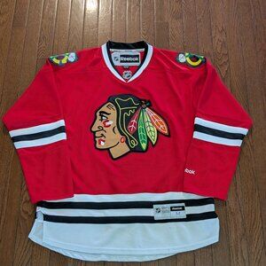Chicago Blackhawks Stitched Reebok Jersey - Size M